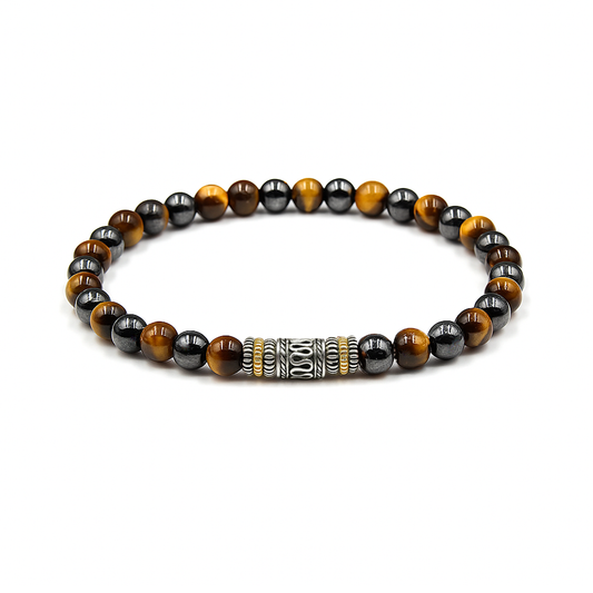 Tiger's Eye and Hematite