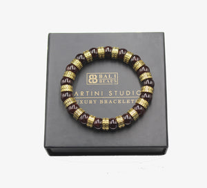 Garnet Stone and Gold