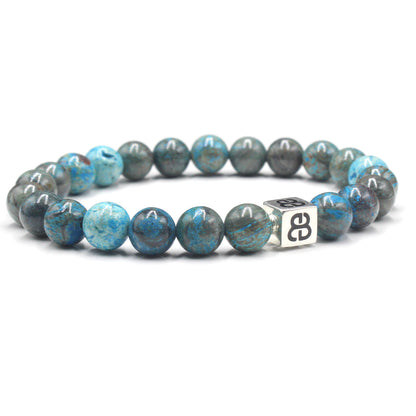 Blue Jasper and Silver