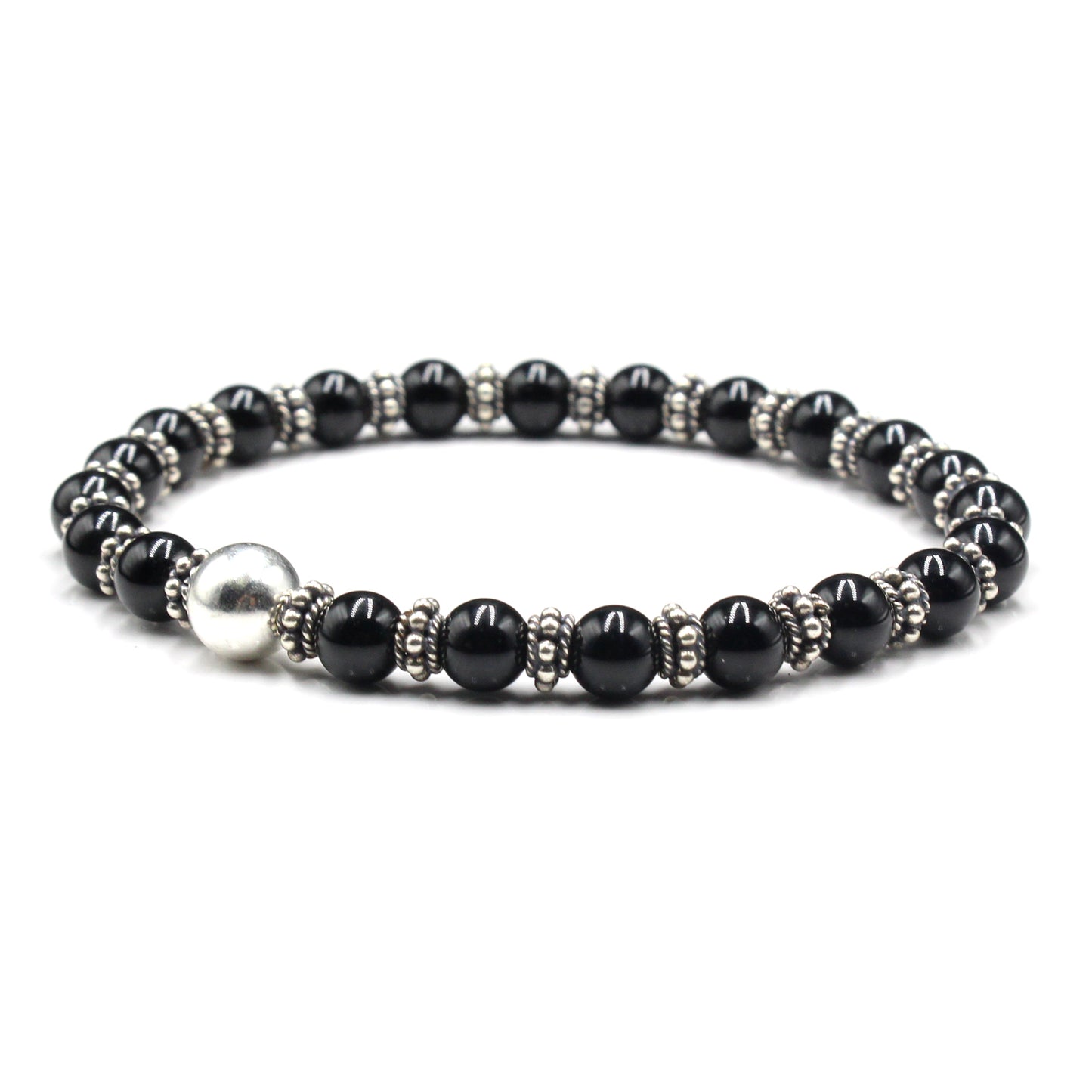 Black Onyx and Silver