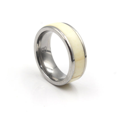 White Bull Horn Ring