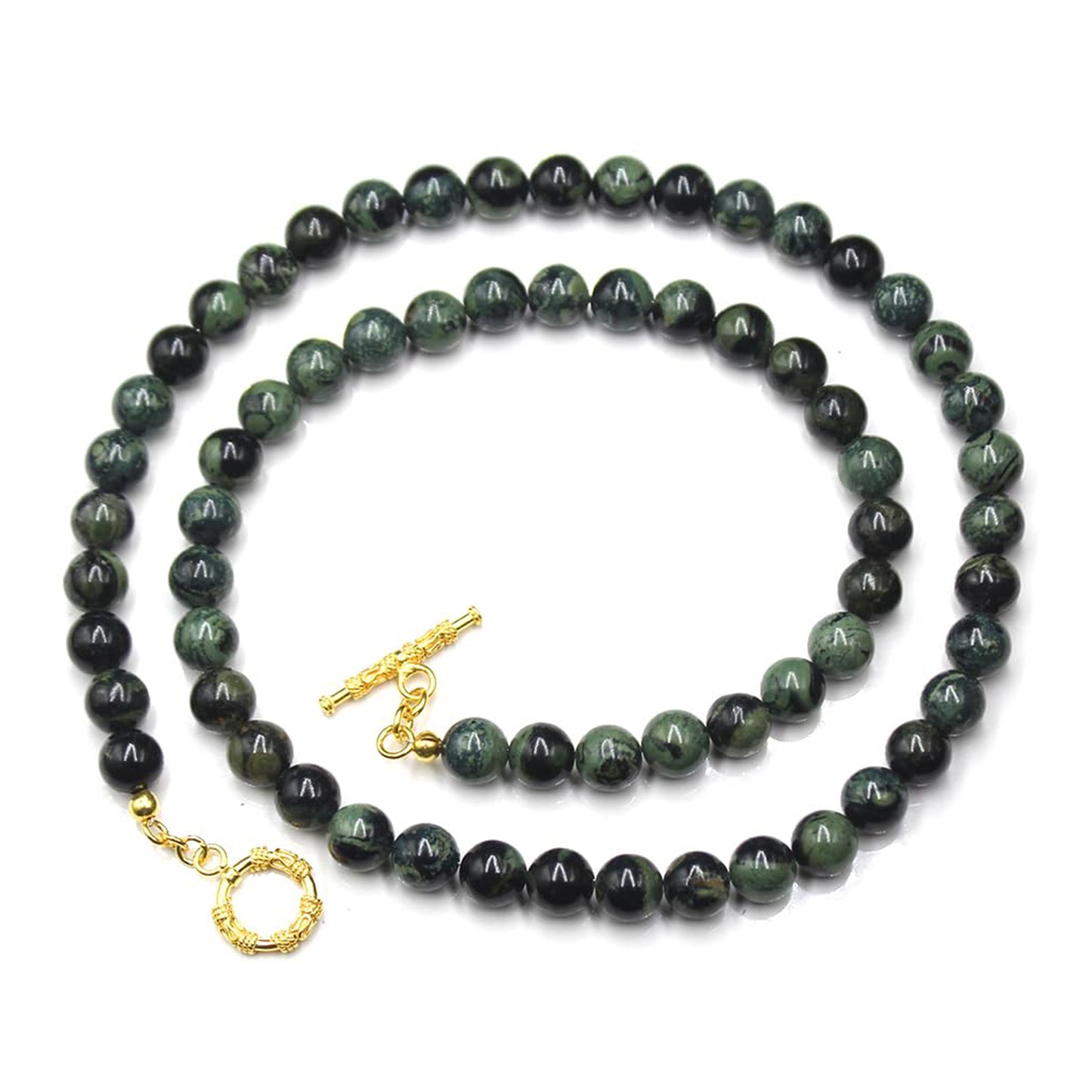 Nephrite Jade and Gold