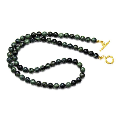 Nephrite Jade and Gold