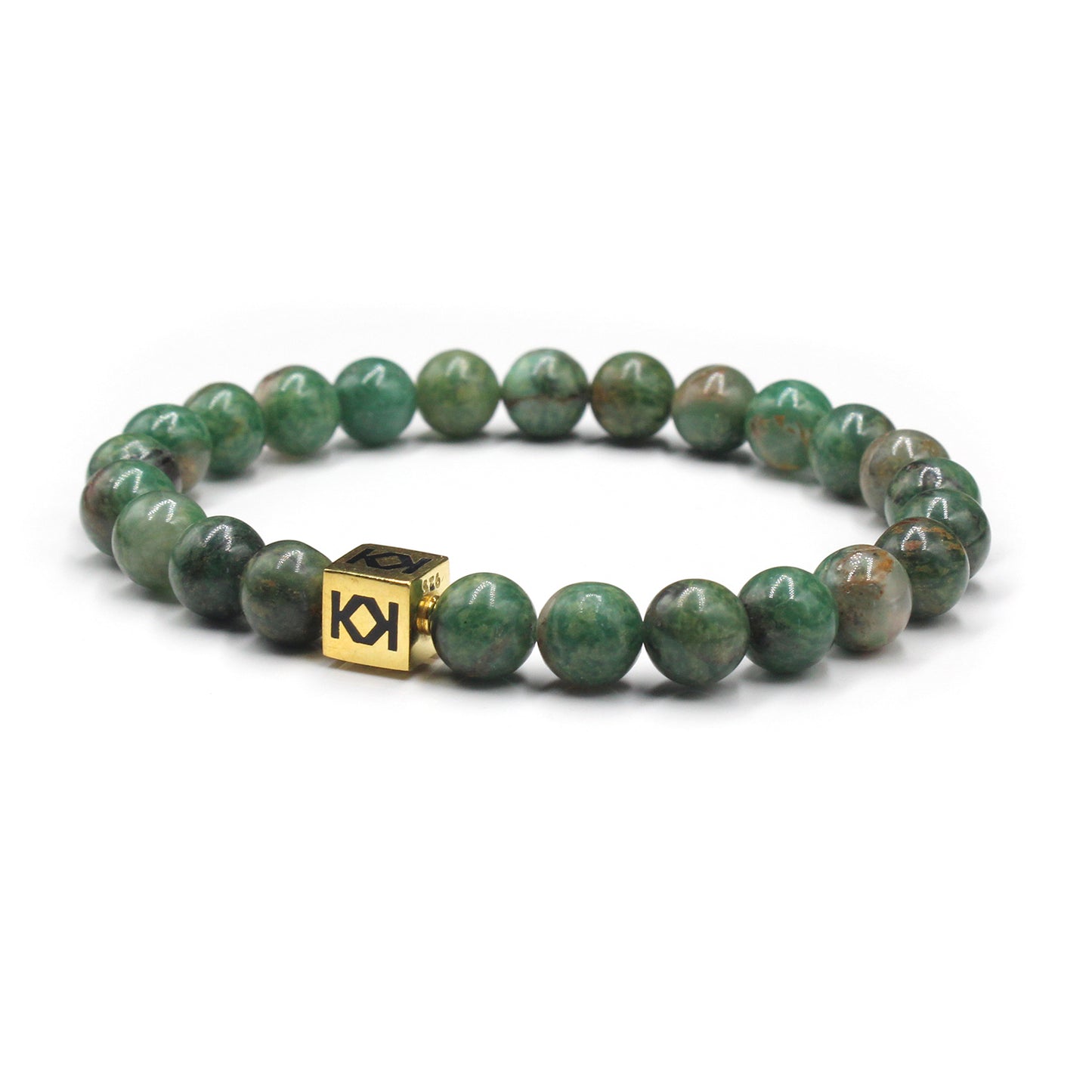 Afrikanische Jade und Gold