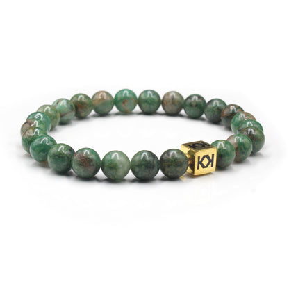 Afrikanische Jade und Gold