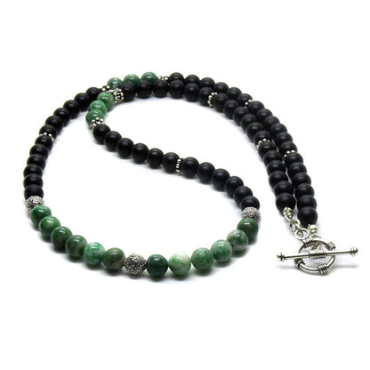 Jade and Black Onyx