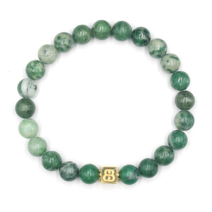 Qinghai Jade und Gold