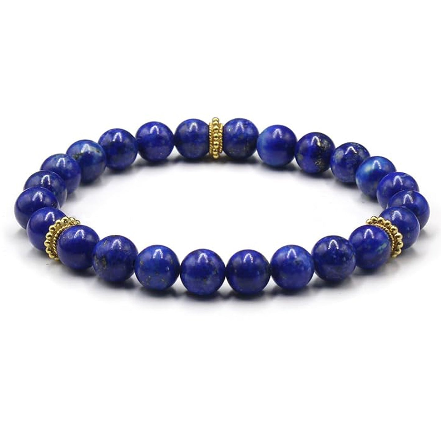 Lapislazuli und Gold Vermeil 