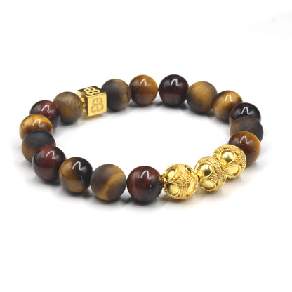 Mixed Tiger's Eye and Gold