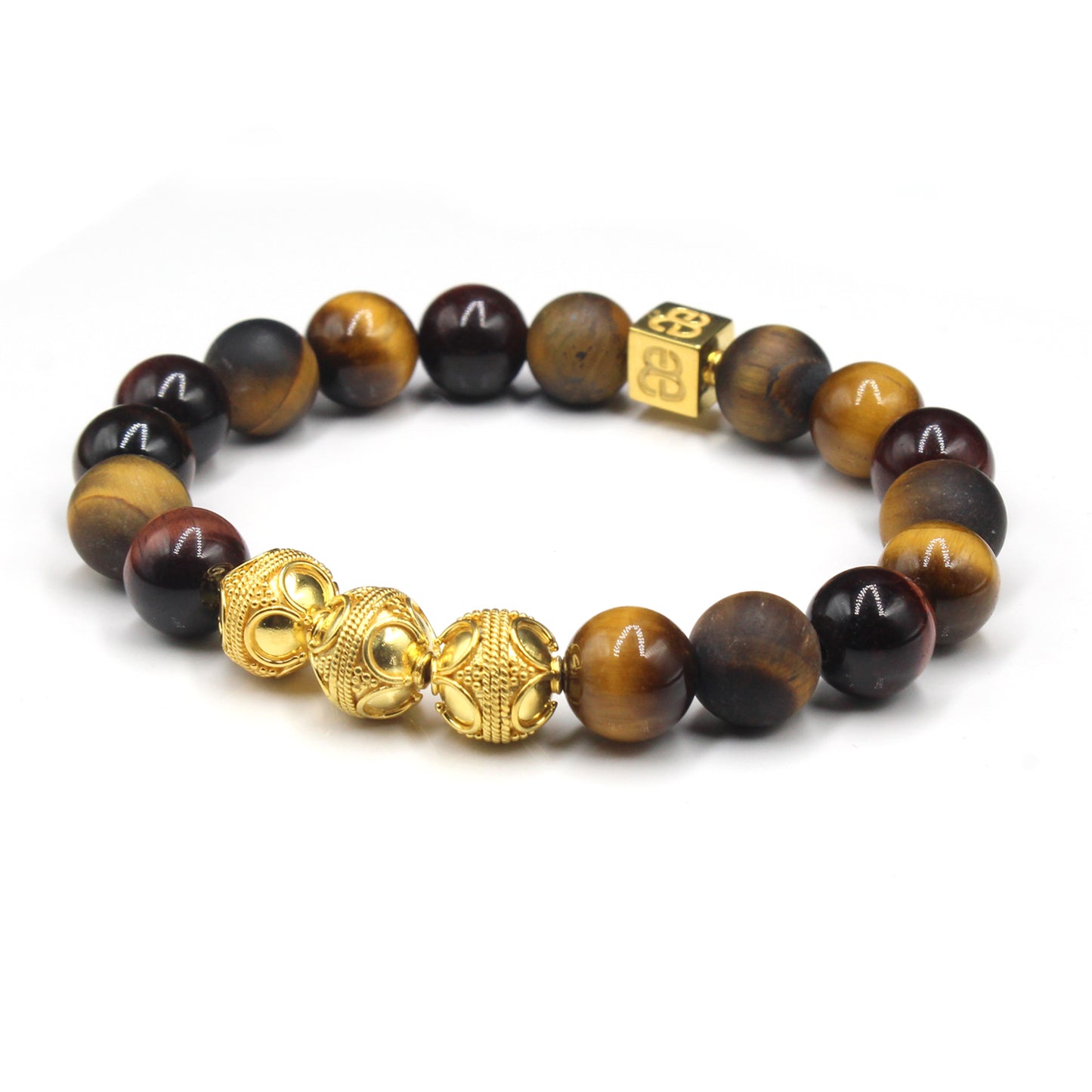 Mixed Tiger's Eye and Gold