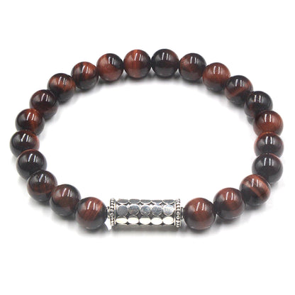 Red Tiger's Eye Sterling Silver