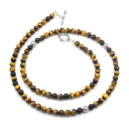 Tiger's Eye and Sterling Silver