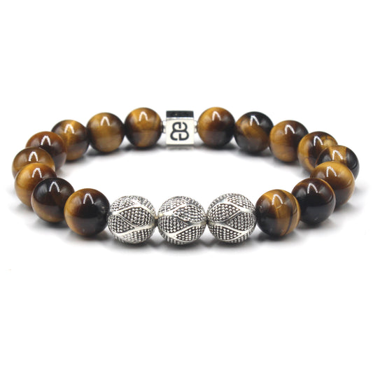 Tiger Eye's and Sterling Silver