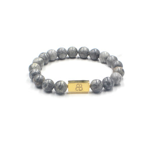 Grey Jasper and Gold