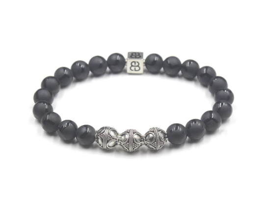 Black Onyx and Silver