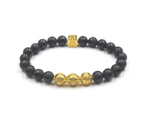 Black Onyx and Gold