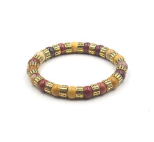 Load image into Gallery viewer, Mookite Bracelet and Gold Vermeil Bracelet