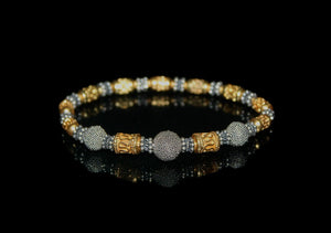Sterling Silver and Gold Vermeil