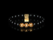 Load image into Gallery viewer, Men&#39;s Onyx Bracelet, Bead Bracelets Men, Matte Black Onyx and Gold Vermeil Bracelet, Bracelet for Man, For Man, Bracelet for Men, Men