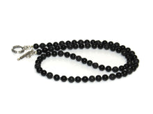 Load image into Gallery viewer, Matte Black Onyx, Obsidian, and Lava Stone