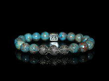 Load image into Gallery viewer, Blue Jasper and Sterling Silver