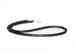 Hematite and Sterling Silver