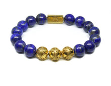 Load image into Gallery viewer, Lapis Lazuli and Gold Vermeil