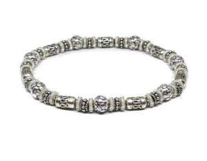 Sterling Silver Bali Beads