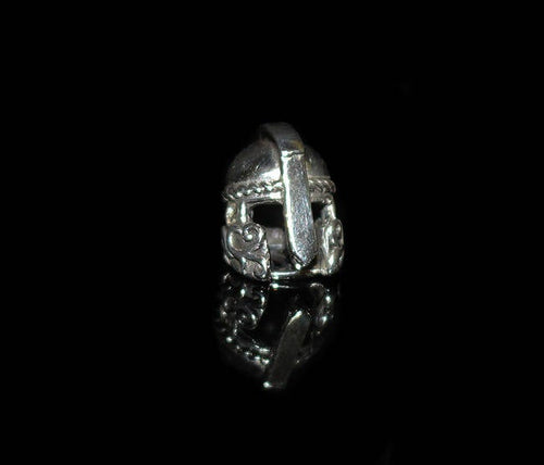 Sterling Silver Helmet Bead