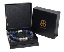 Load image into Gallery viewer, Sodalite Bracelet and Silver