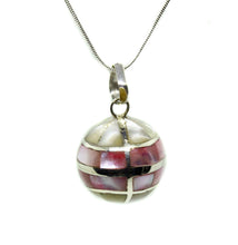 Load image into Gallery viewer, Sterling Silver Pink Sea Shell