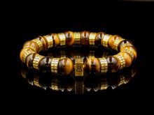 Load image into Gallery viewer, Tiger&#39;s Eye and Gold
