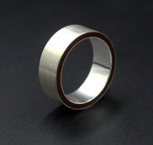 Load image into Gallery viewer, Brushed Sterling Silver and Rosewood