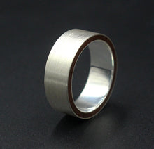 Load image into Gallery viewer, Brushed Sterling Silver and Rosewood