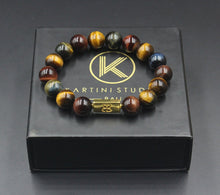 Load image into Gallery viewer, Mixed Tiger&#39;s Eye and Gold