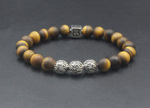 Tigers Eye and Sterling Silver