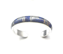 Load image into Gallery viewer, Sodalite and Silver Cuff