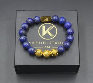 Lapis Lazuli and Gold Vermeil