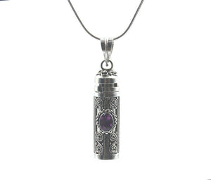 Sterling Silver and Amethyst