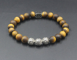 Tigers Eye and Sterling Silver