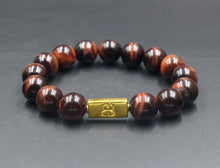 Load image into Gallery viewer, Red Tiger&#39;s Eye and Gold