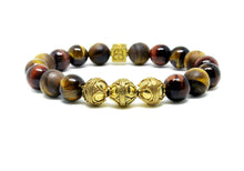 Load image into Gallery viewer, Mixed Tiger&#39;s Eye and Gold