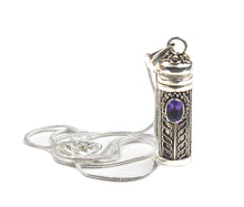 Load image into Gallery viewer, Sterling Silver and Amethyst