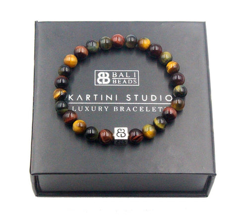 Mixed Tiger's Eye and Silver