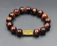 Load image into Gallery viewer, Red Tiger&#39;s Eye and Gold