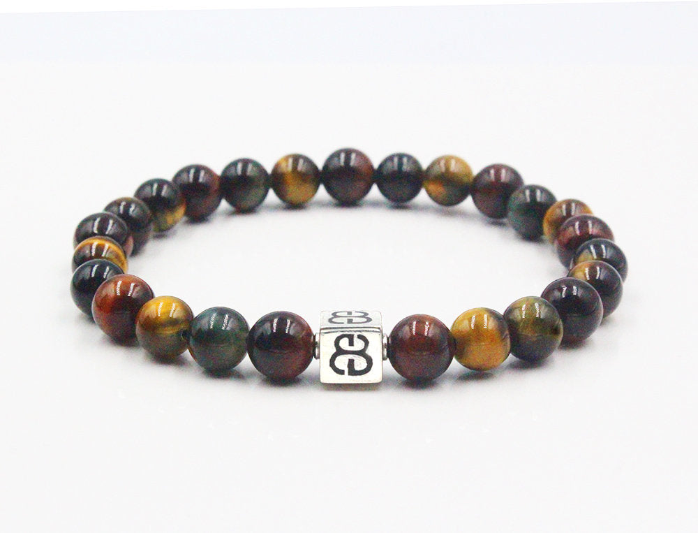 Mixed Tiger's Eye and Silver