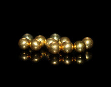 Load image into Gallery viewer, Lot of 10 x 6mm 22K Gold Vermeil Beads