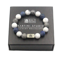 Load image into Gallery viewer, Howlite, Sodalite, and Grey Jasper