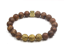 Load image into Gallery viewer, Tibetan Agate and Gold