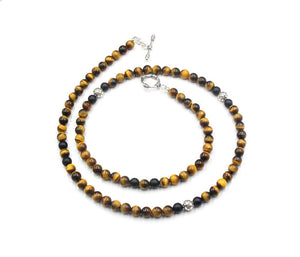 Tiger's Eye and Sterling Silver